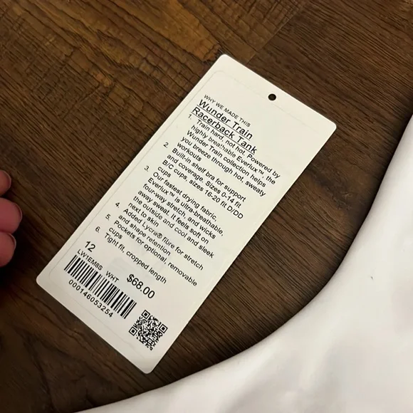 Lululemon Wunder Train Racerback Tank - Picture 4 of 13